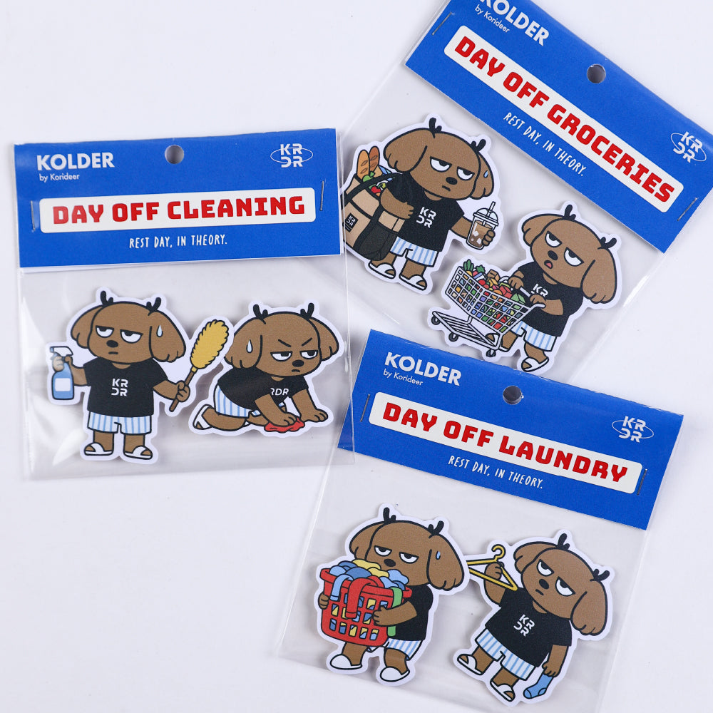 Kolderdog Sticker Set