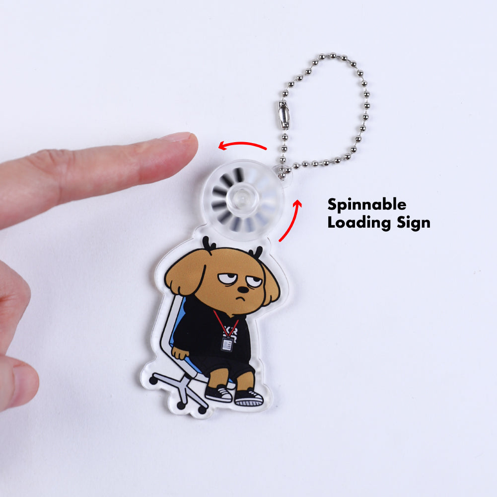 System Error Acrylic Keychain