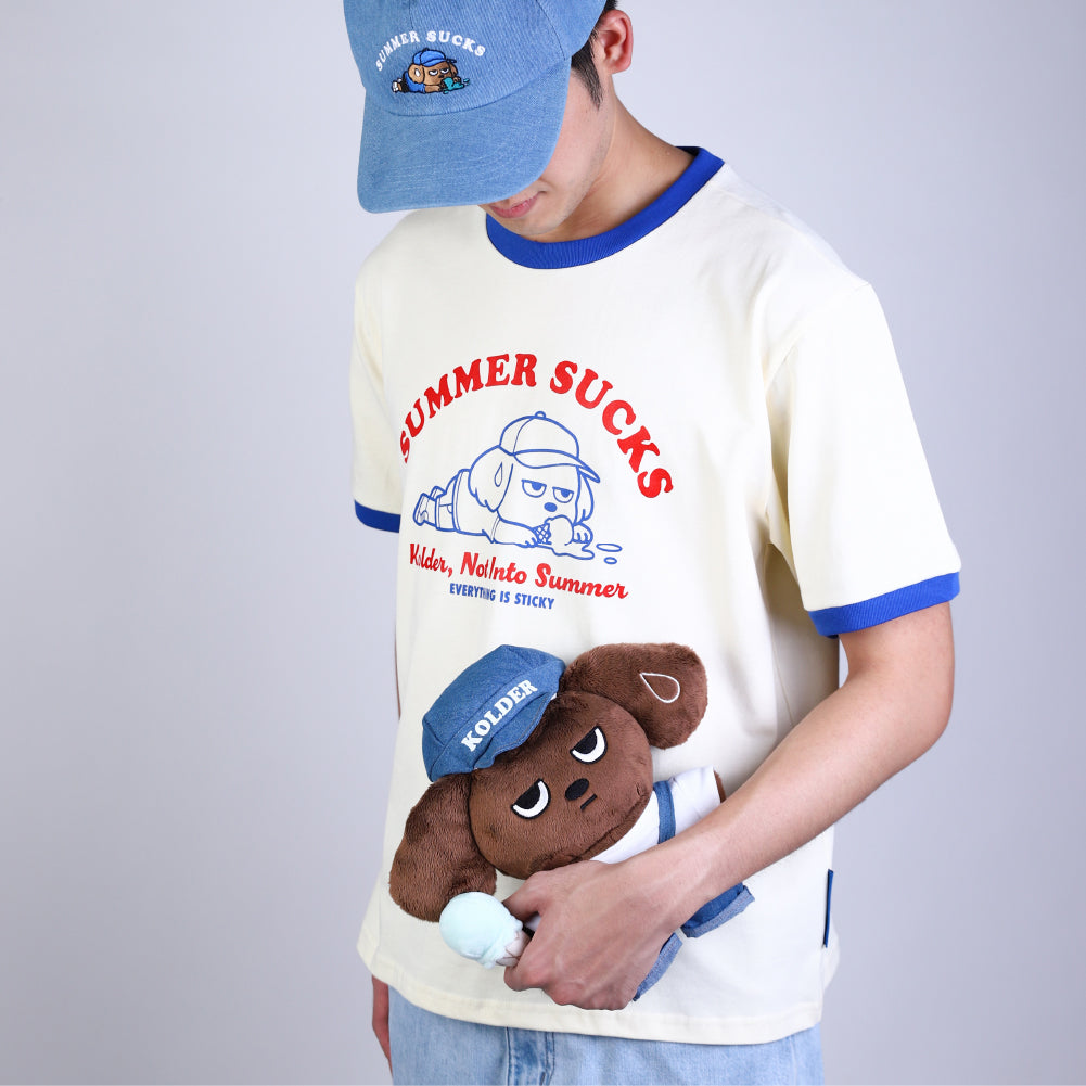 Summer Sucks Ringer T-shirt