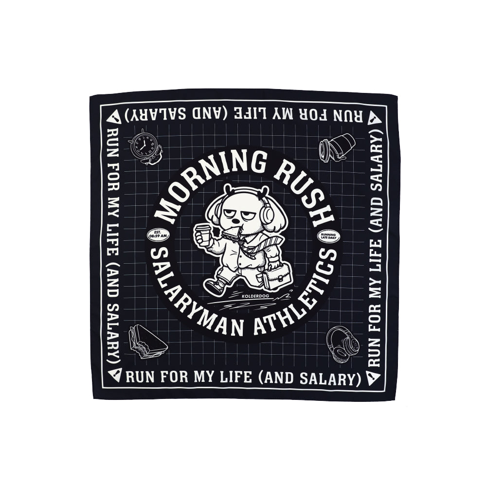 Running Late Bandana (60x60 cm)
