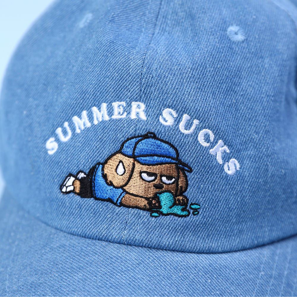 Summer Sucks Denim Cap