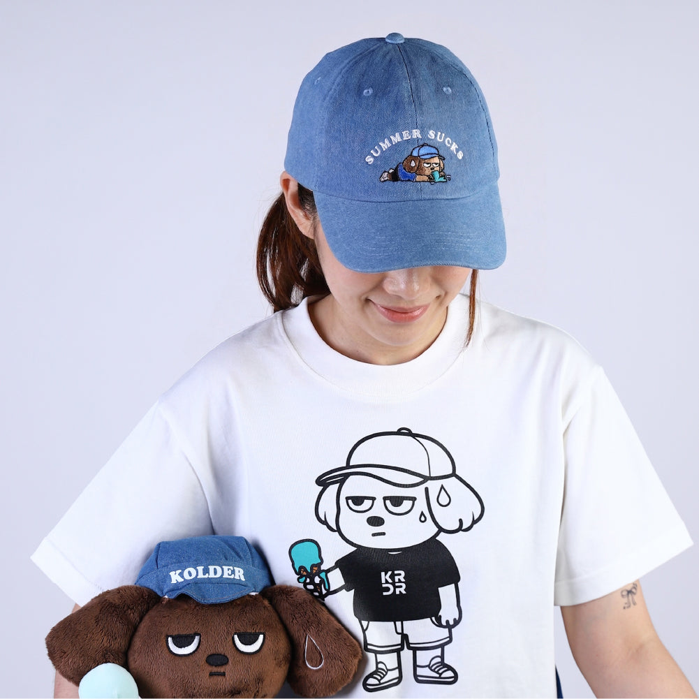 Summer Sucks Denim Cap